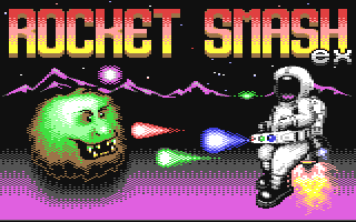 Rocket Smash EX (Homebrew) — Title screen